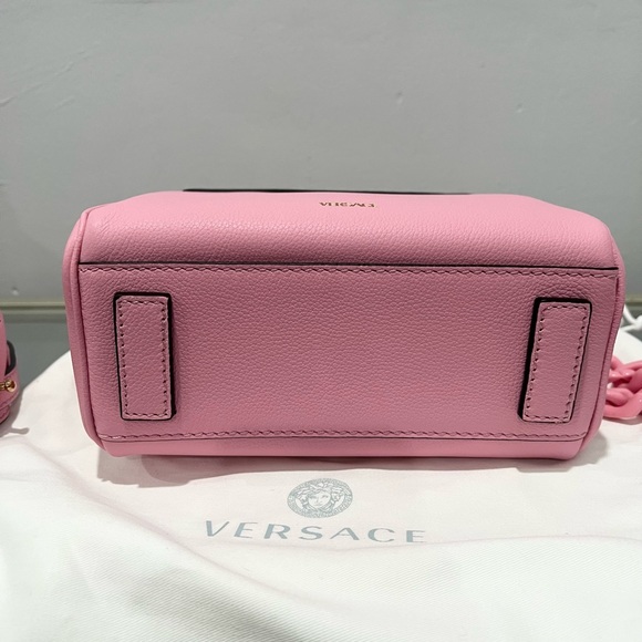 Versace La Medusa Small Handbag Pink - Picture 7 of 13